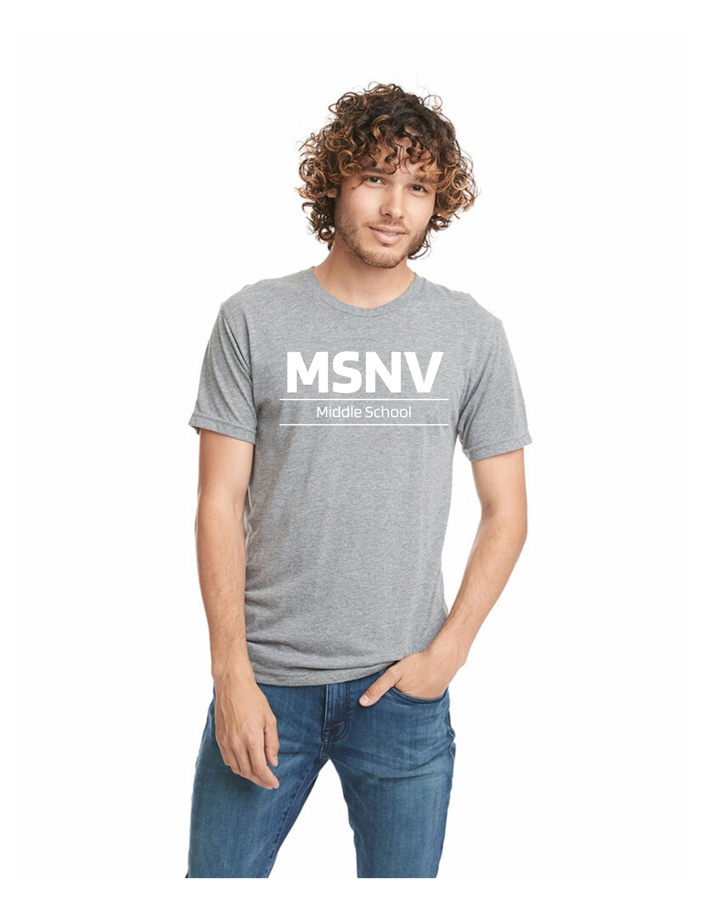 MIDDLE SCHOOL T-SHIRT - Athletic Grey