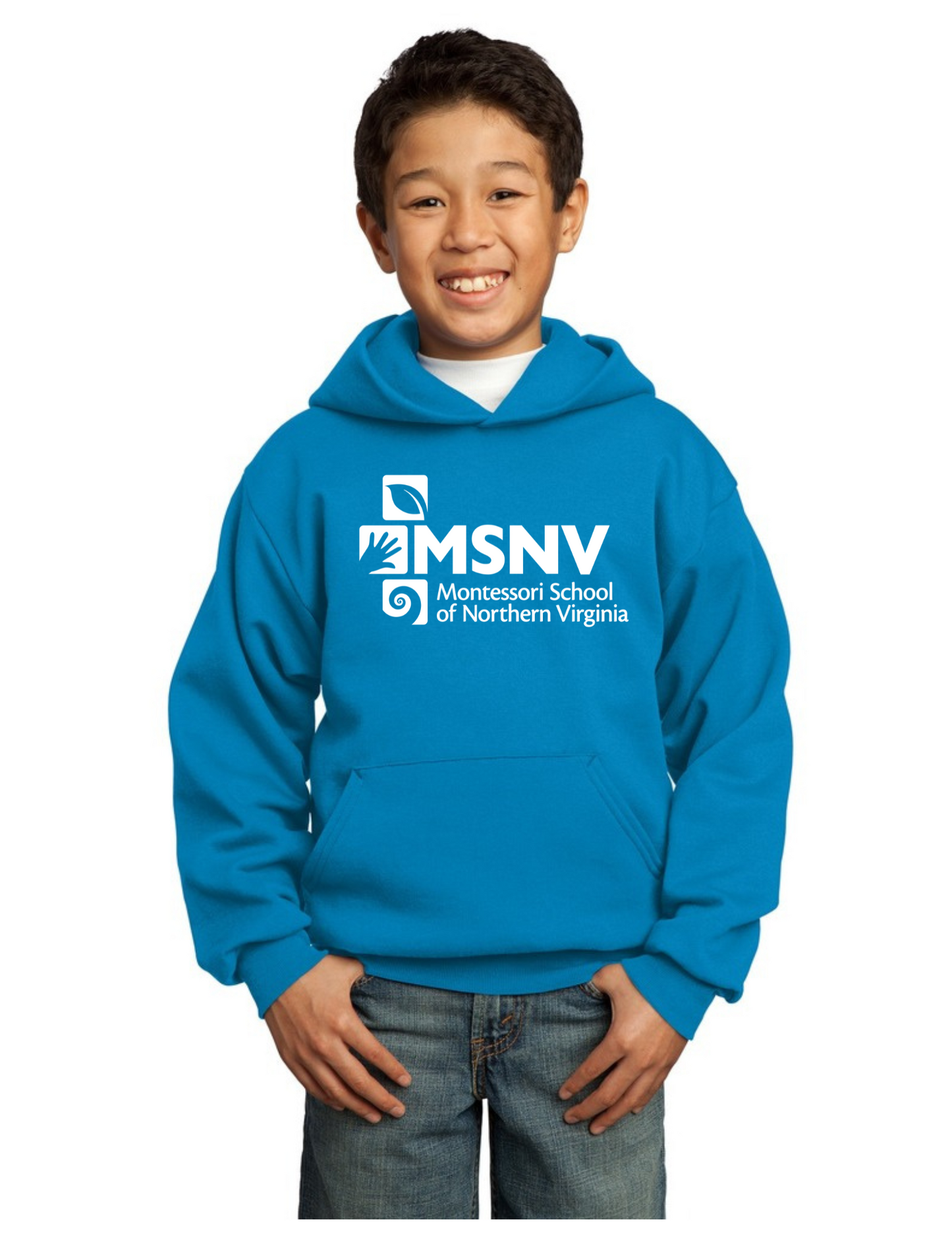 Unisex Logo Hoodie - Sapphire