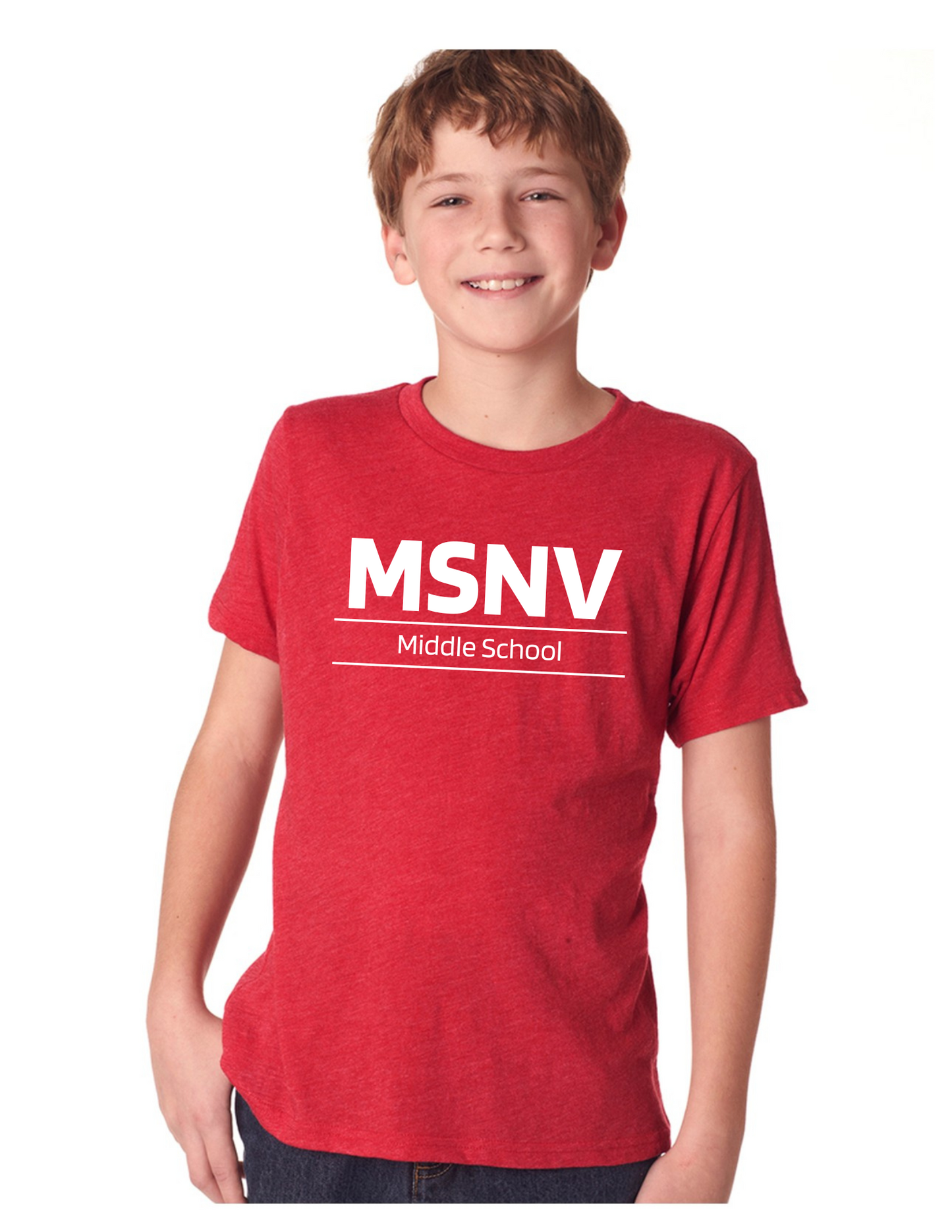 MIDDLE SCHOOL T-SHIRT RED