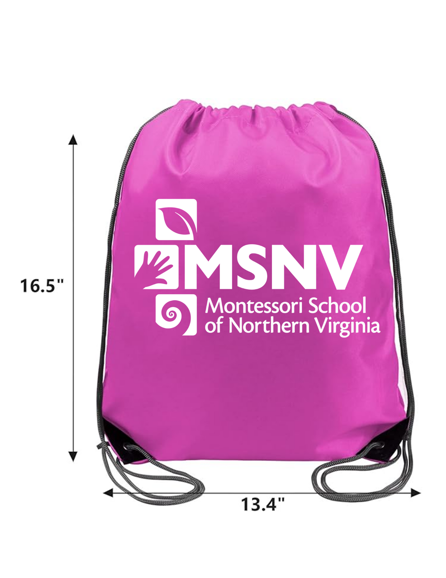 Drawstring Bag- Pink