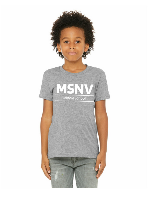 MIDDLE SCHOOL T-SHIRT - Athletic Grey