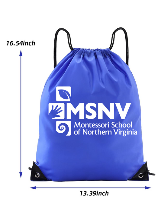 Drawstring Bag- Navy