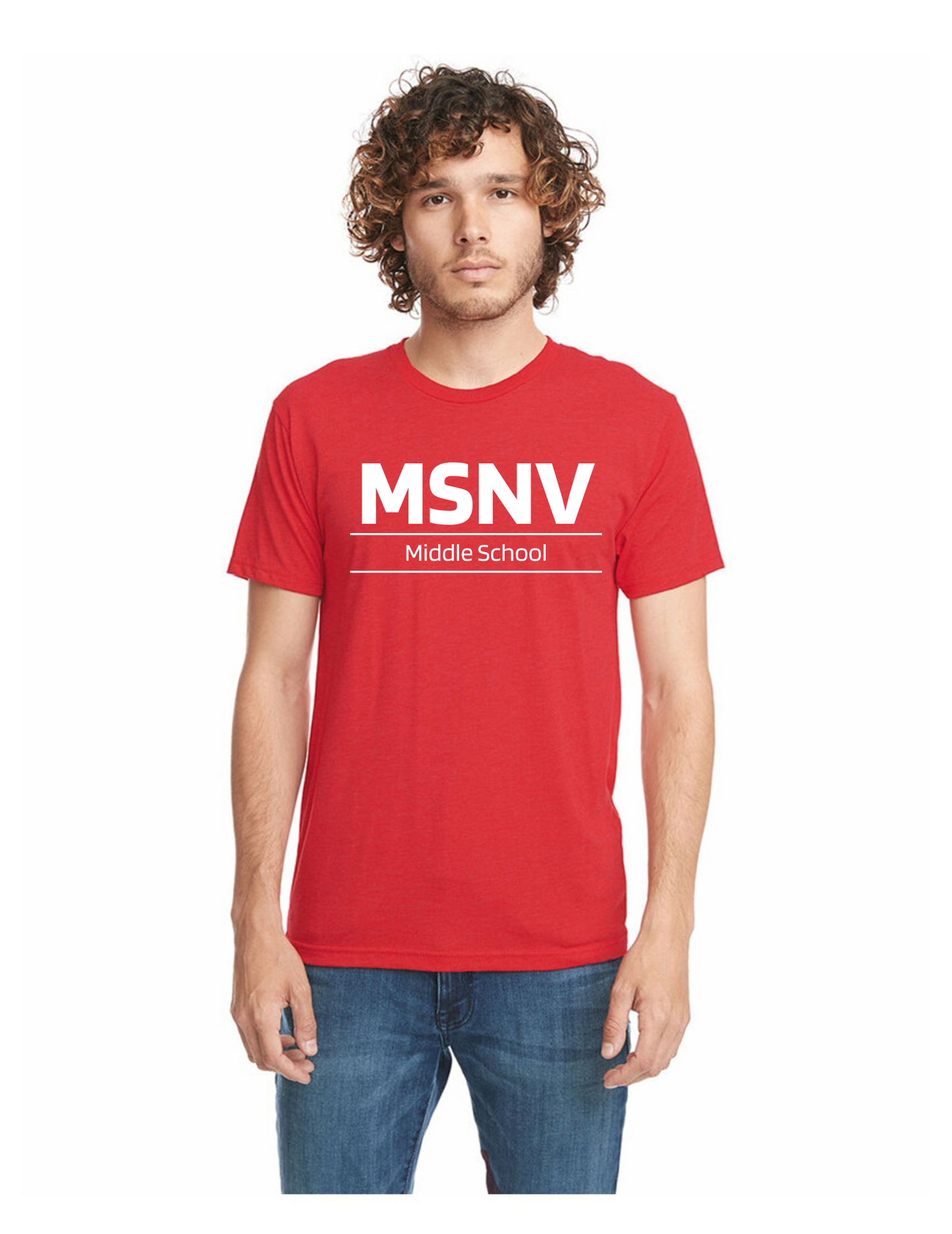 MIDDLE SCHOOL T-SHIRT RED