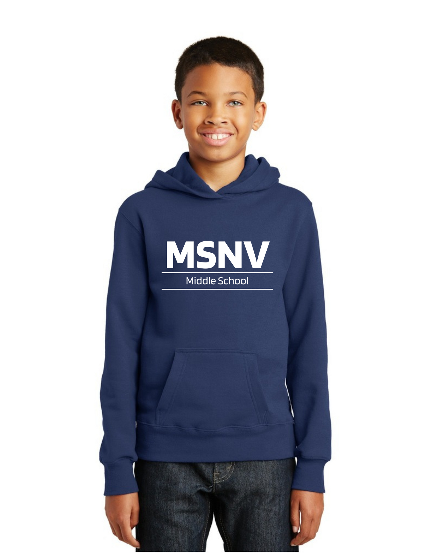 MIDDLE SCHOOL Hoodie - Navy
