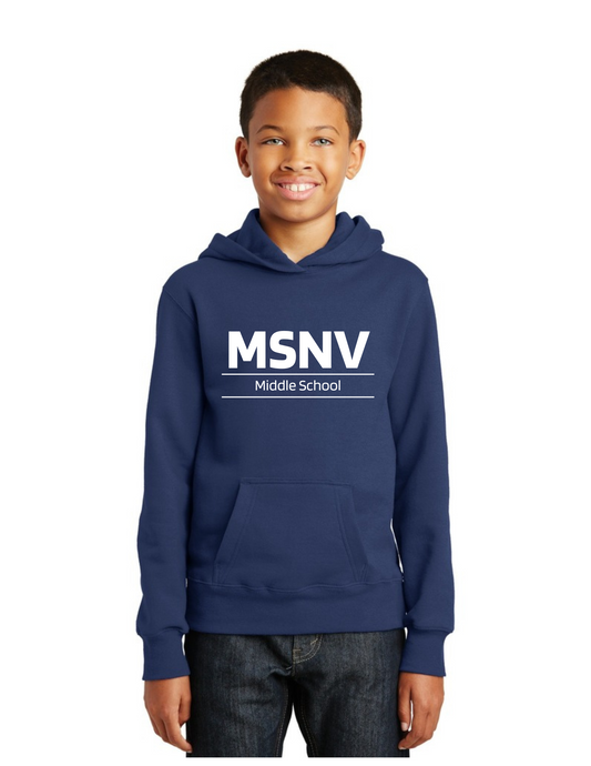 MIDDLE SCHOOL Hoodie - Navy