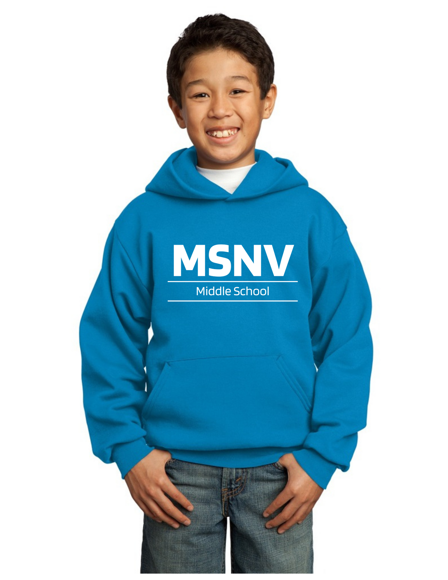 MIDDLE SCHOOL Hoodie - Sapphire